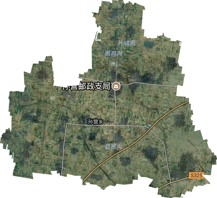 孫營鄉衛星圖