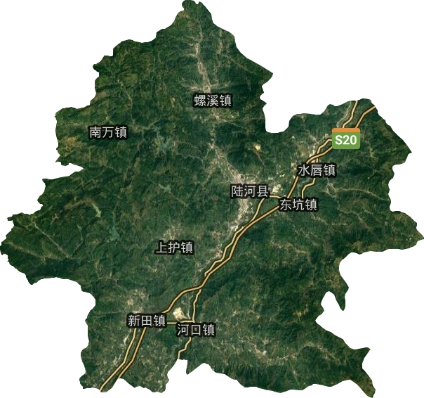 陸河縣衛(wèi)星圖