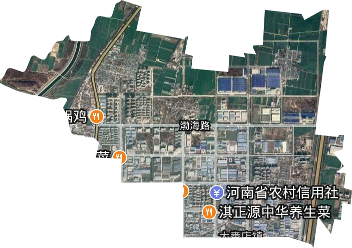 海河路辦事處衛星圖