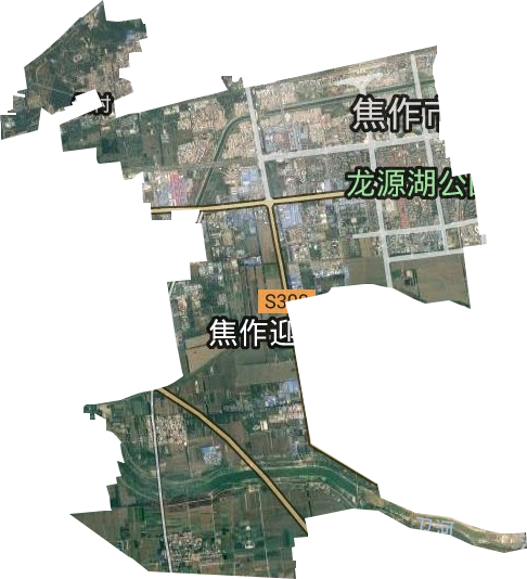 王褚街道衛星圖