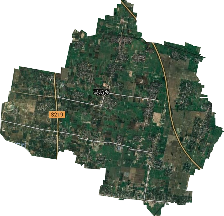 馬坊鄉衛星圖