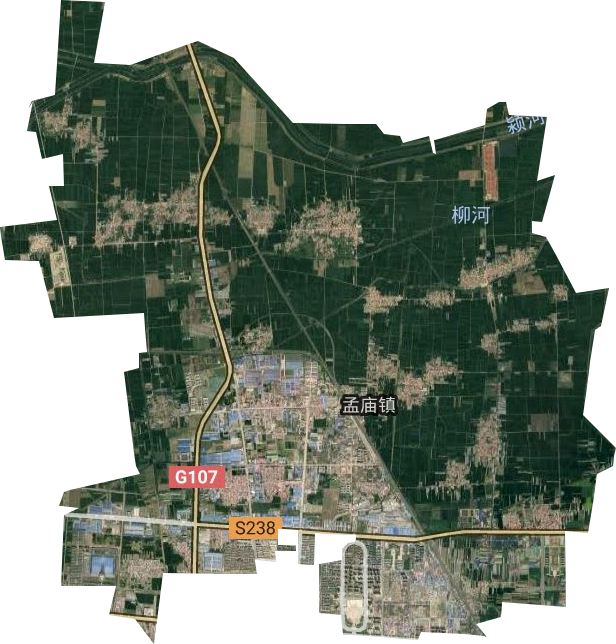 孟廟鎮衛星圖