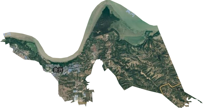 會興街道衛星圖