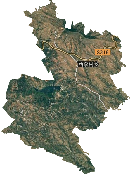 西李村鄉(xiāng)衛(wèi)星圖