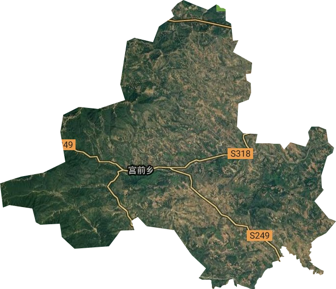 宮前鄉(xiāng)衛(wèi)星圖