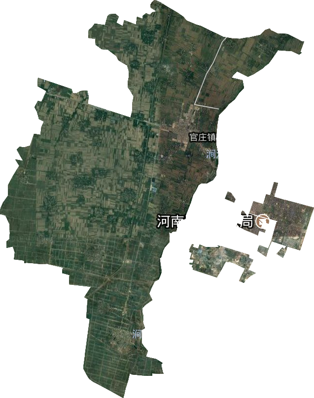 官莊鎮衛星圖