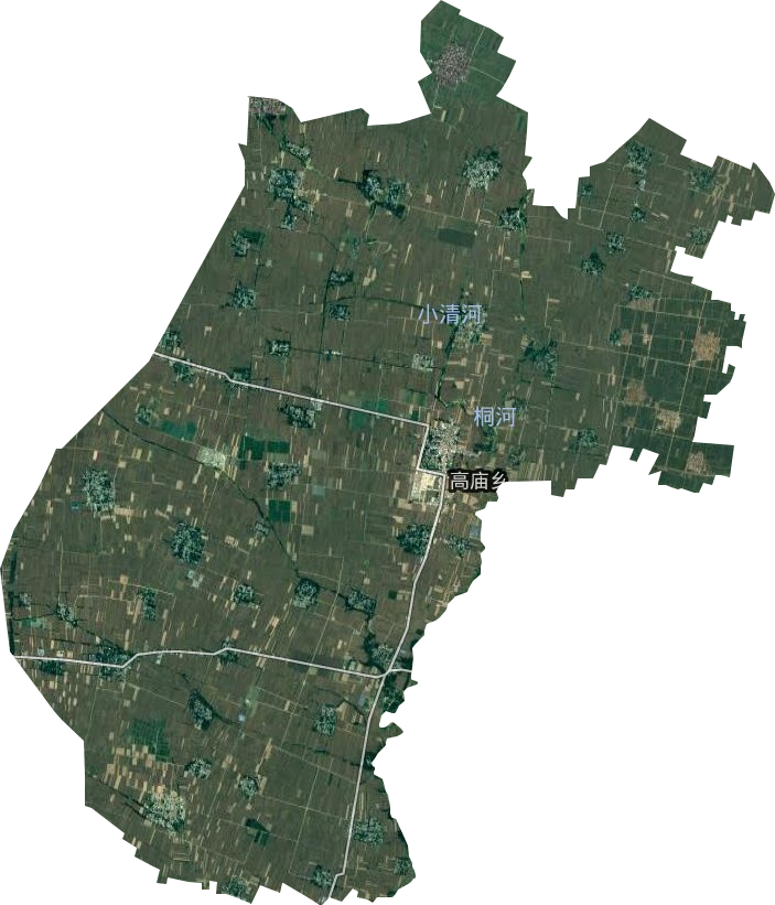 高廟鄉(xiāng)衛(wèi)星圖