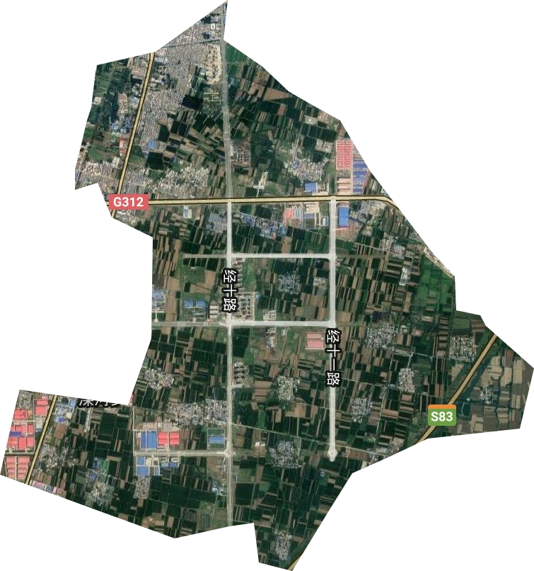 高新區(qū)產(chǎn)業(yè)集聚工業(yè)園衛(wèi)星圖