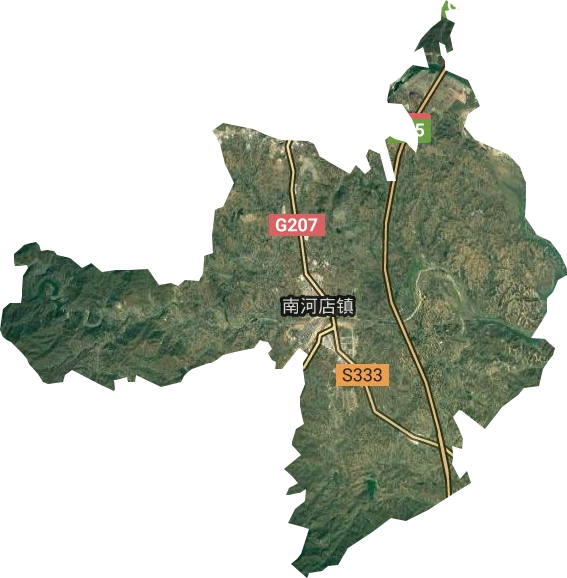 南河店鎮(zhèn)衛(wèi)星圖