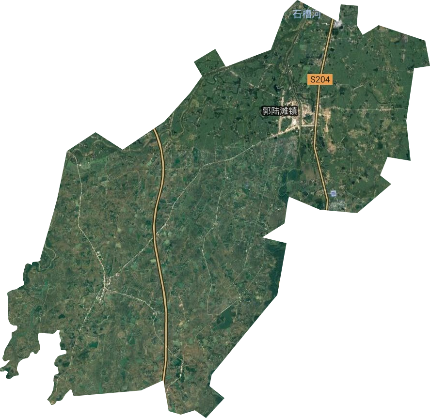郭陸灘鎮(zhèn)衛(wèi)星圖