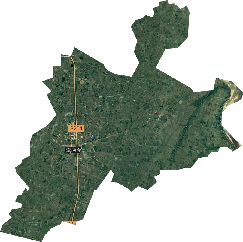 李店鄉(xiāng)衛(wèi)星圖