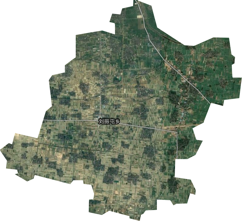 劉振屯鄉衛星圖