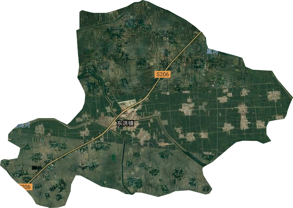 東洪鎮衛星圖