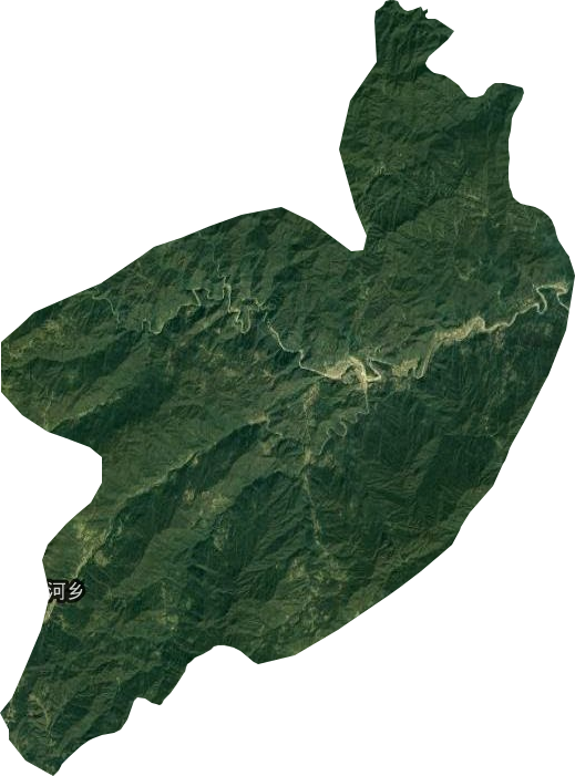 沙河鄉(xiāng)衛(wèi)星圖