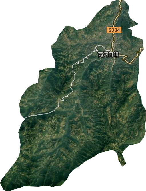 兩河口鎮(zhèn)衛(wèi)星圖