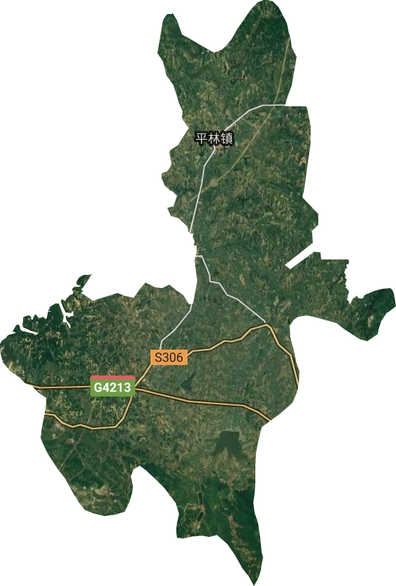 平林鎮(zhèn)衛(wèi)星圖