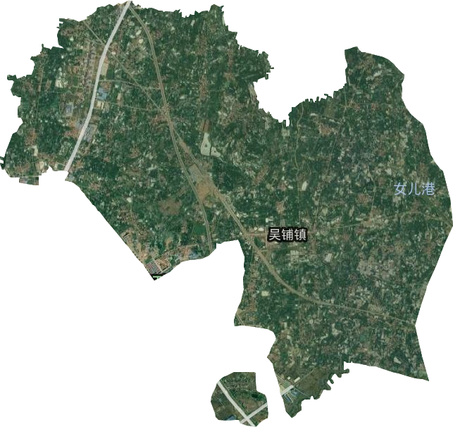 吳鋪鎮衛星圖