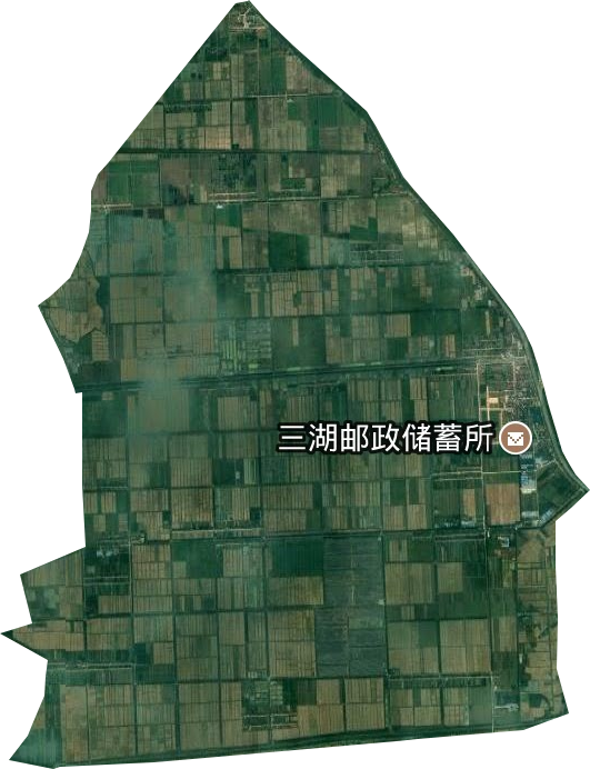 三湖管理區衛星圖