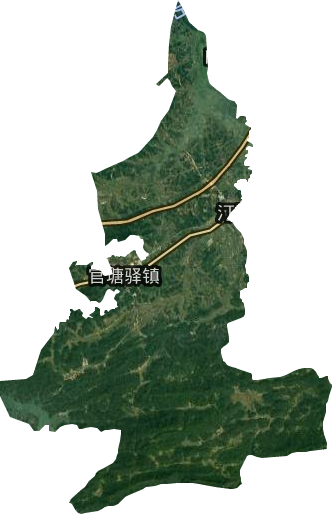 官塘驛鎮(zhèn)衛(wèi)星圖