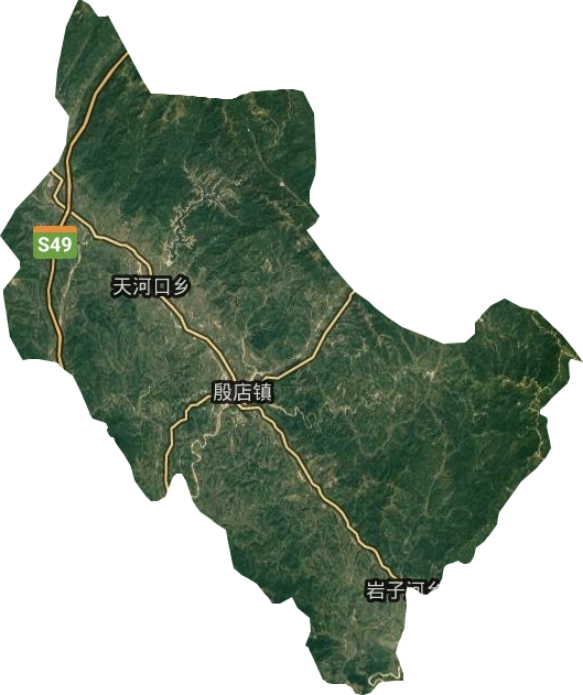 殷店鎮衛星圖
