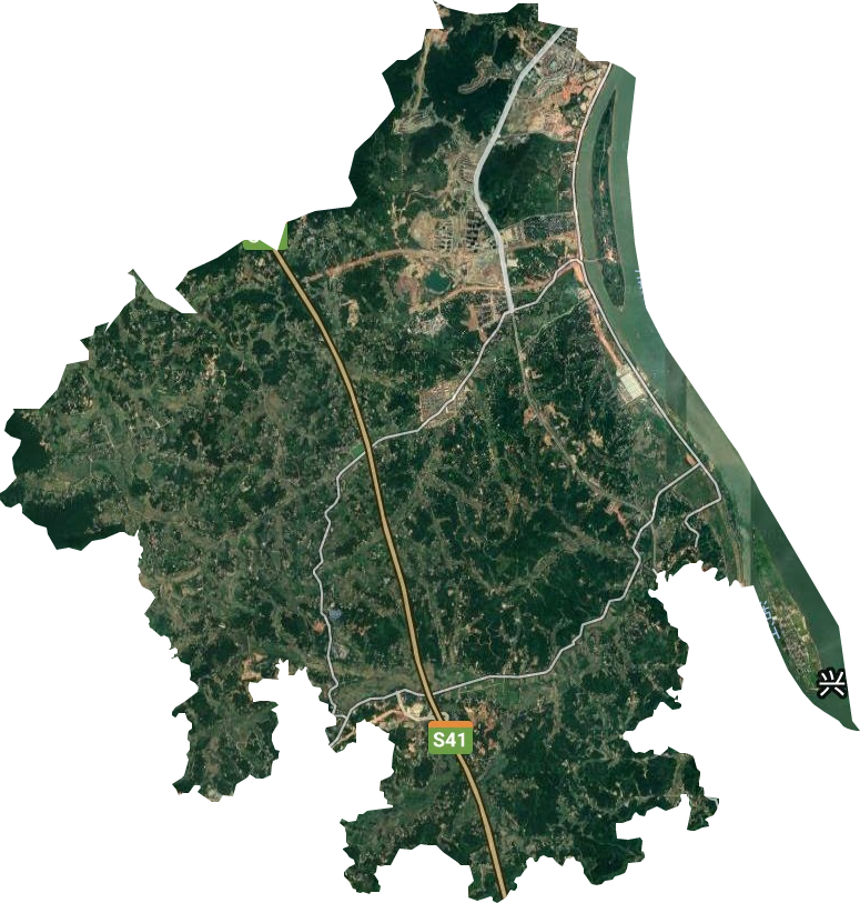 坪塘街道衛星圖