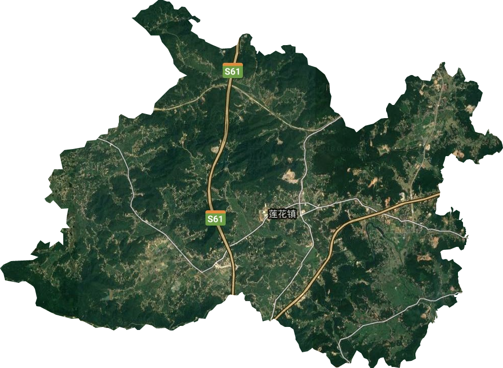 蓮花鎮衛星圖