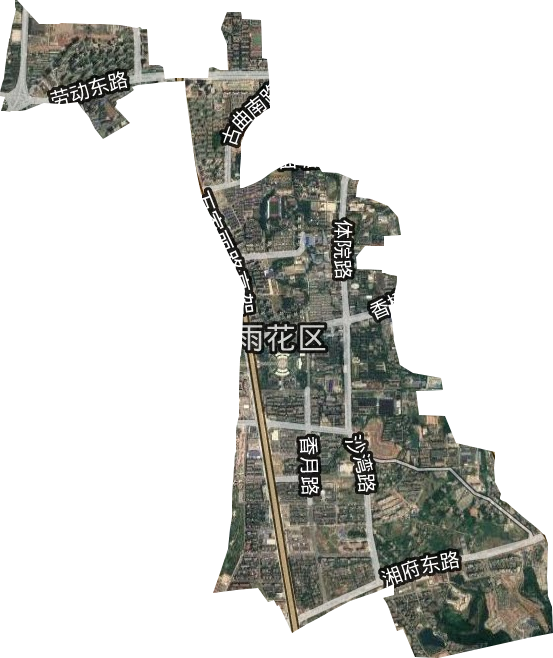 圭塘街道衛(wèi)星圖