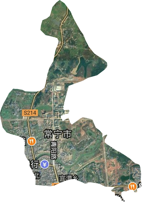 宜陽街道衛星圖