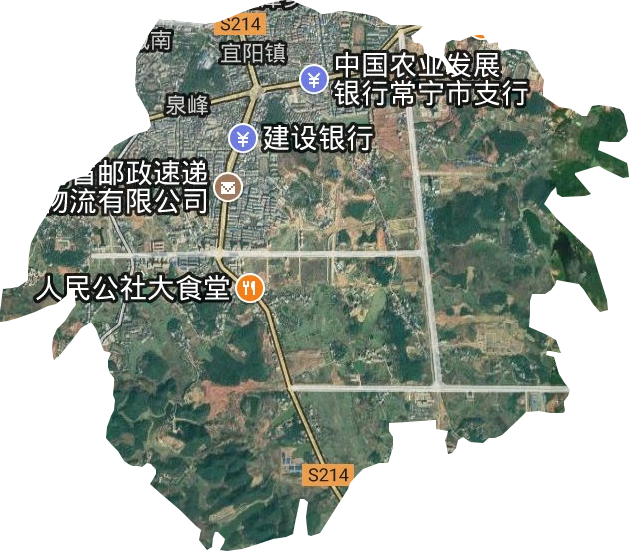 泉峰街道衛星圖
