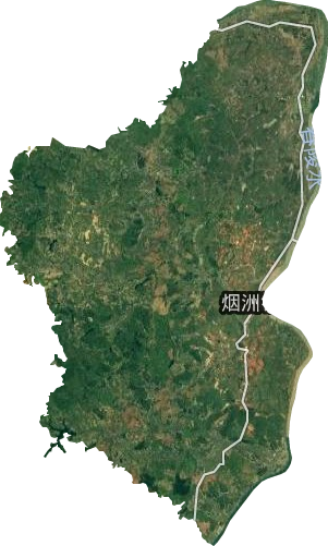 煙洲鎮(zhèn)衛(wèi)星圖