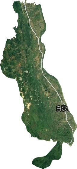 白沙鎮衛星圖