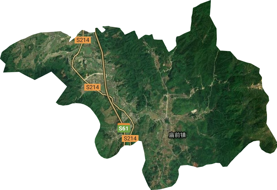 廟前鎮衛星圖