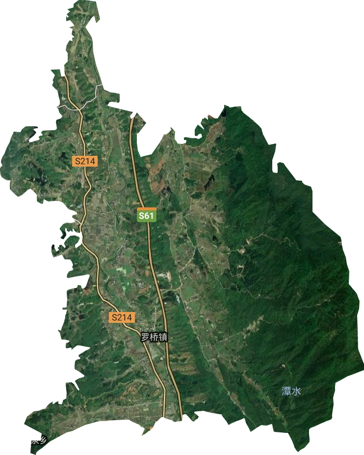 羅橋鎮(zhèn)衛(wèi)星圖