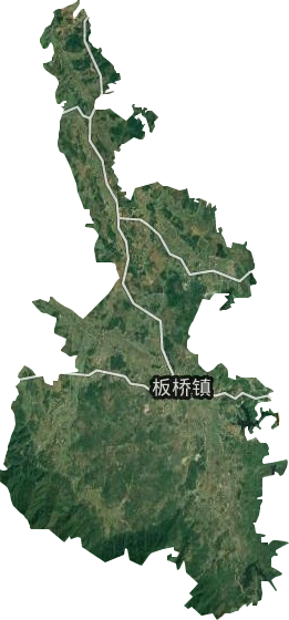 板橋鎮(zhèn)衛(wèi)星圖