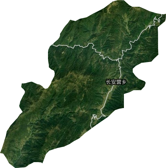長安營鄉衛星圖