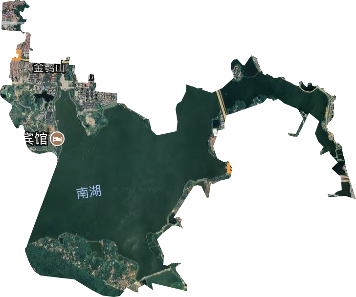 南湖街道衛星圖