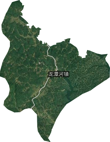 龍潭河鎮衛星圖