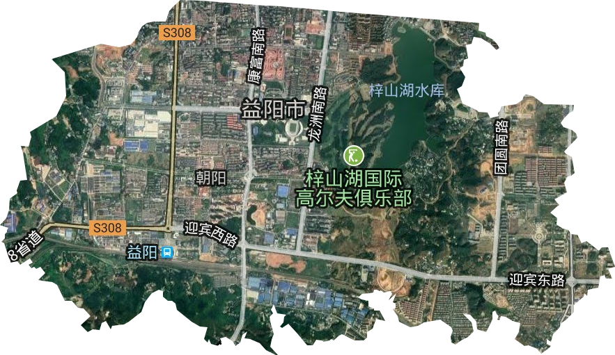 朝陽街道衛(wèi)星圖
