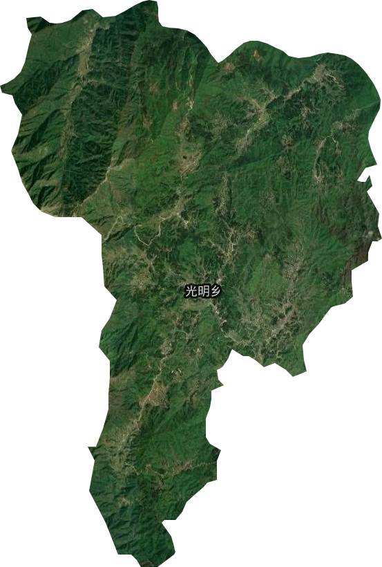 光明鄉衛星圖