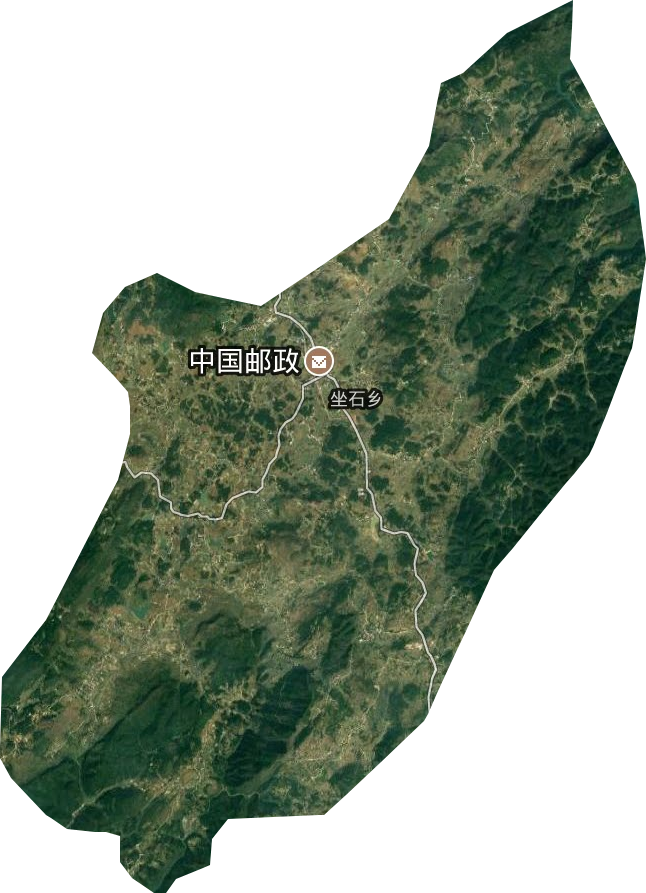 坐石鄉(xiāng)衛(wèi)星圖