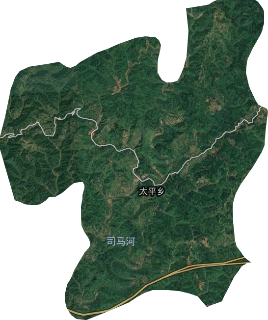 太坪鄉(xiāng)衛(wèi)星圖