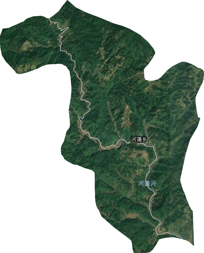 河蓬鄉(xiāng)衛(wèi)星圖