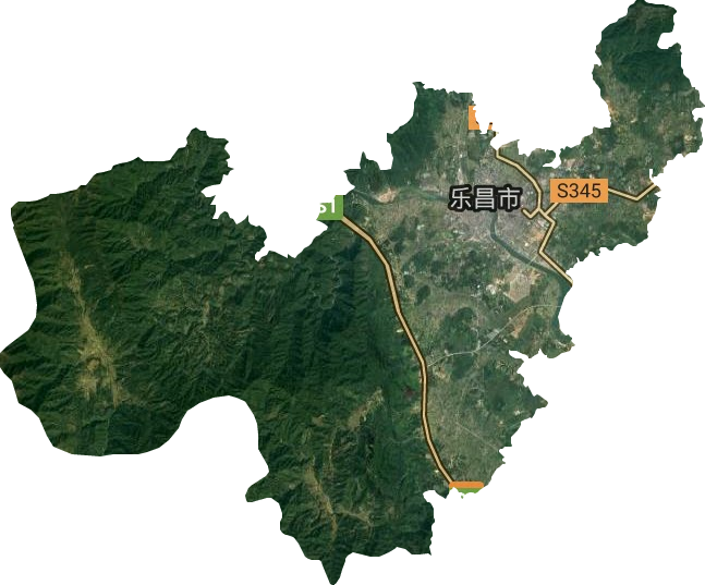 樂城街道衛星圖