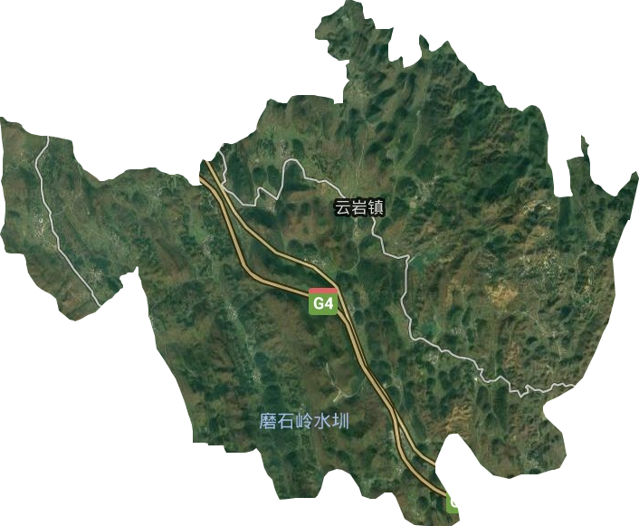 云巖鎮衛星圖