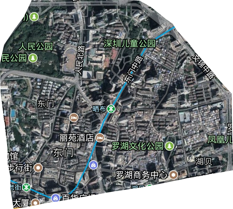 東門街道衛(wèi)星圖