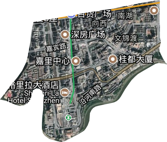 南湖街道衛(wèi)星圖