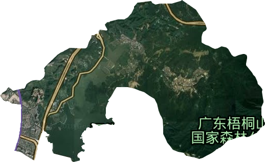 東湖街道衛星圖