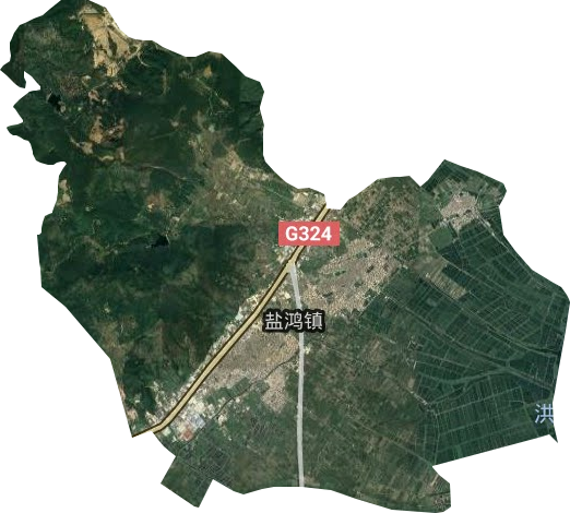 鹽鴻鎮(zhèn)衛(wèi)星圖