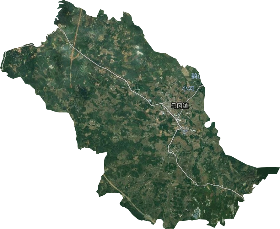 馬岡鎮(zhèn)衛(wèi)星圖