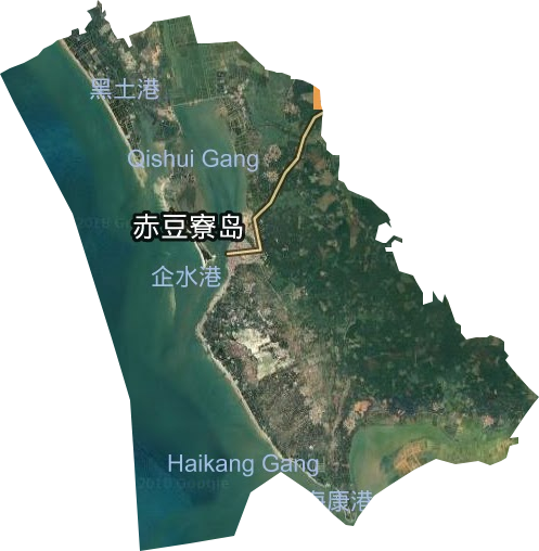 企水鎮衛星圖